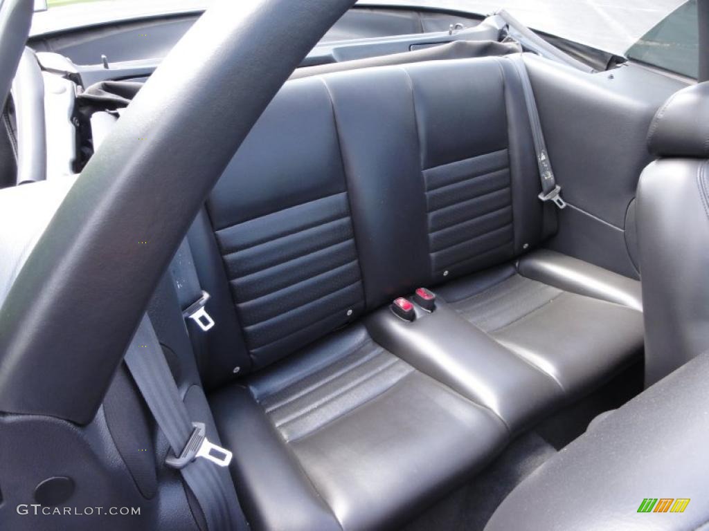 Dark Charcoal Interior 2003 Ford Mustang Gt Convertible