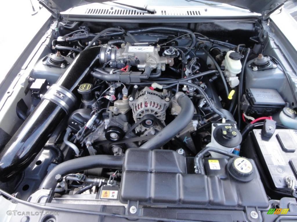 2003 Ford Mustang GT Convertible 4.6 Liter SOHC 16-Valve V8 Engine Photo #48542303