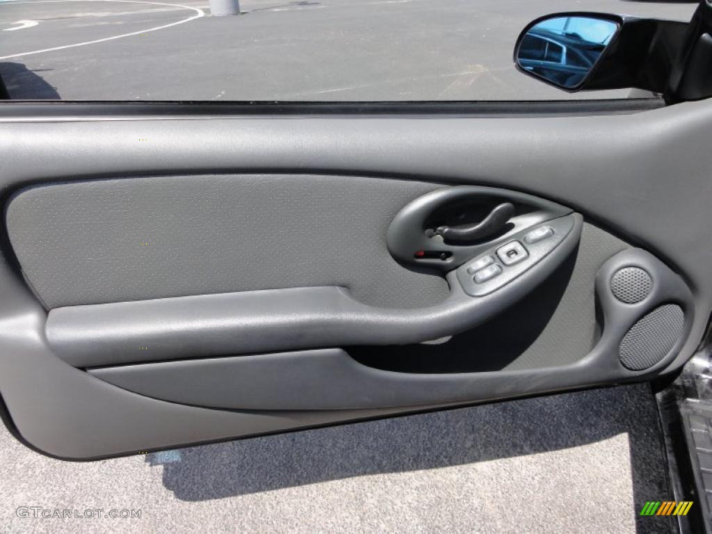 1997 Pontiac Firebird Coupe Dark Pewter Door Panel Photo #48543191