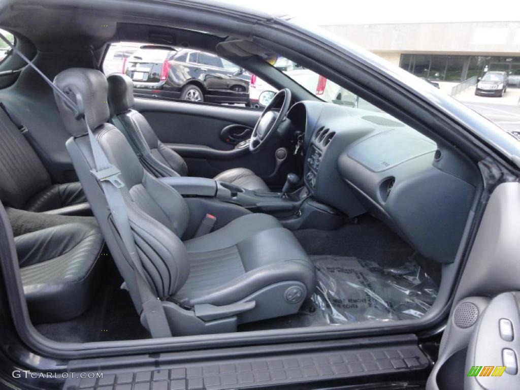 Dark Pewter Interior 1997 Pontiac Firebird Coupe Photo #48543245