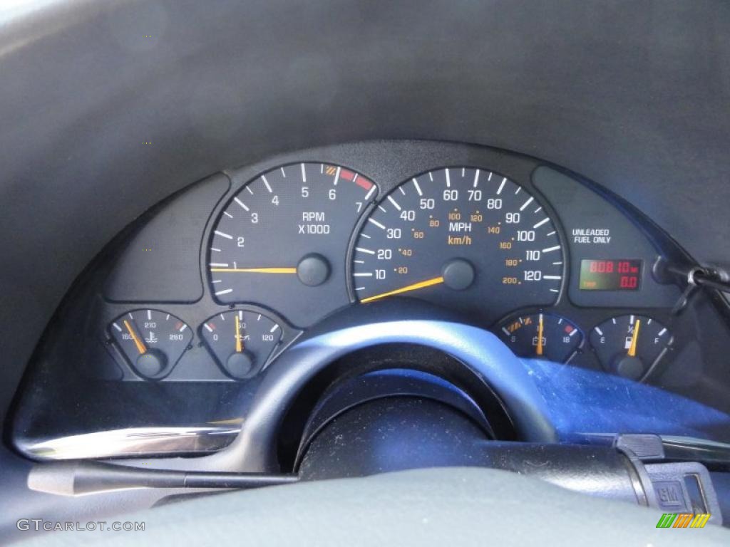 1997 Pontiac Firebird Coupe Gauges Photo #48543362