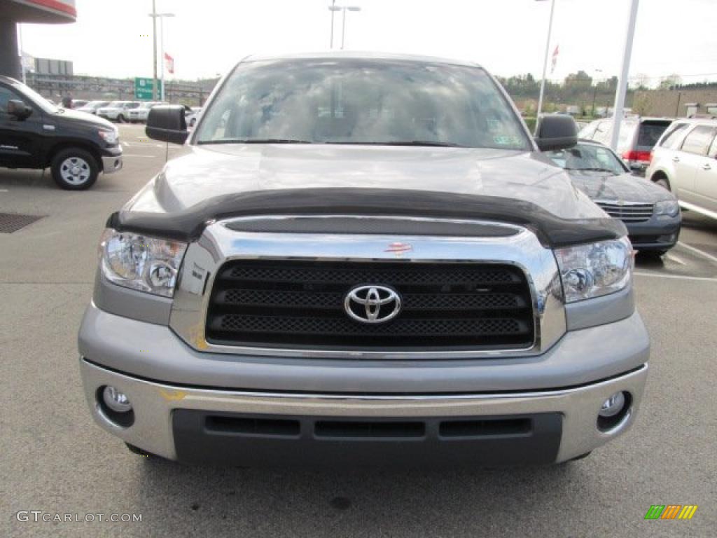 2008 Tundra SR5 TRD Double Cab 4x4 - Silver Sky Metallic / Graphite Gray photo #11