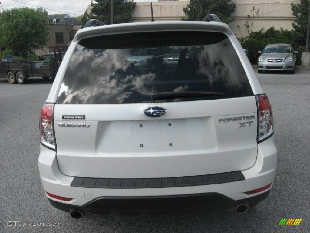 2009 Forester 2.5 XT Limited - Satin White Pearl / Platinum photo #7