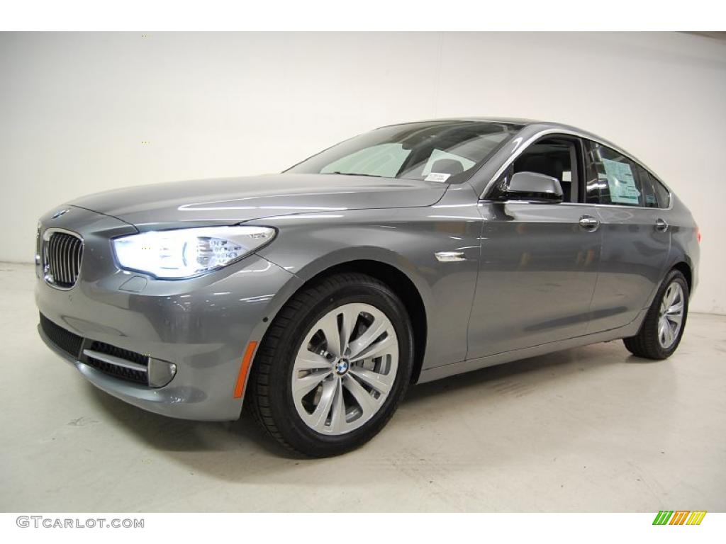 Space Gray Metallic 2011 BMW 5 Series 535i Gran Turismo Exterior Photo #48544202