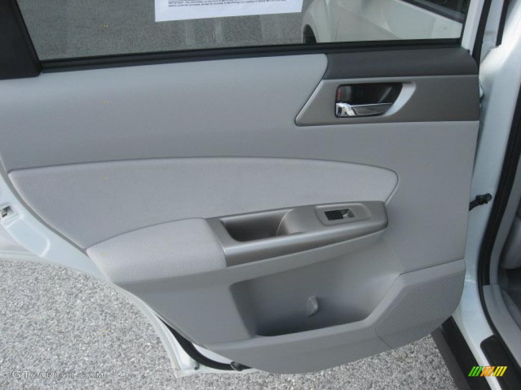 2009 Subaru Forester 2.5 XT Limited Platinum Door Panel Photo #48544304