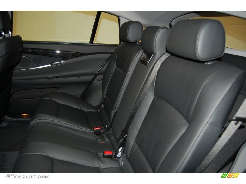Black Interior 2011 BMW 5 Series 535i Gran Turismo Photo #48544337
