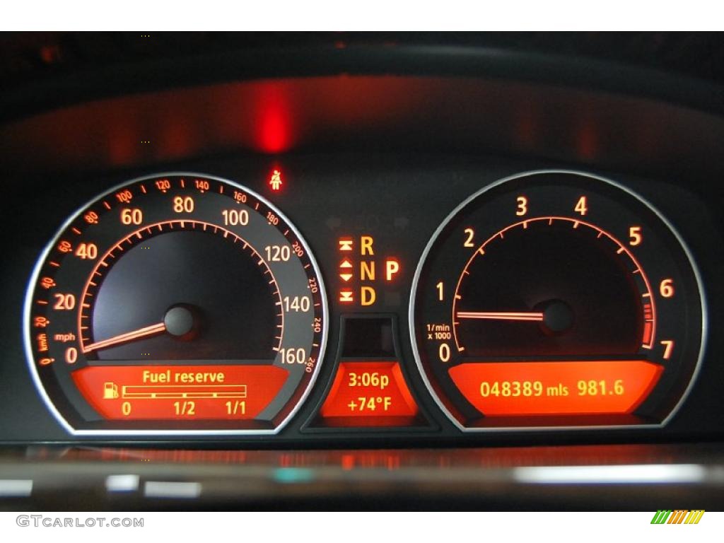 2007 BMW 7 Series 750i Sedan Gauges Photo #48545360