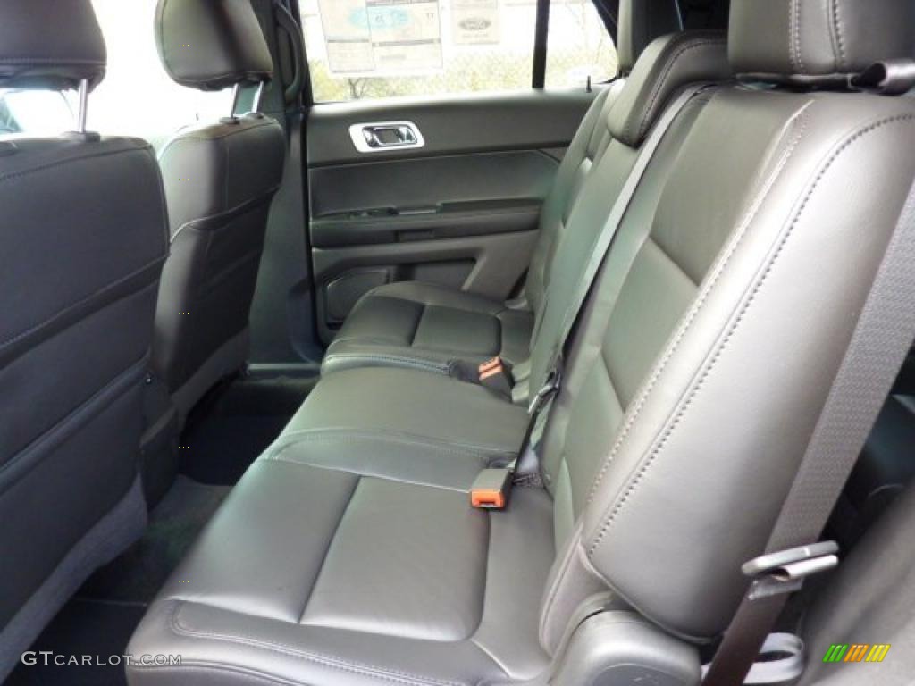 Charcoal Black Interior 2011 Ford Explorer XLT 4WD Photo #48545654
