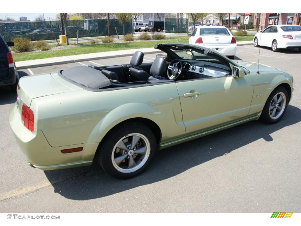 Legend Lime Metallic 2005 Ford Mustang GT Premium Convertible Exterior Photo #48546932
