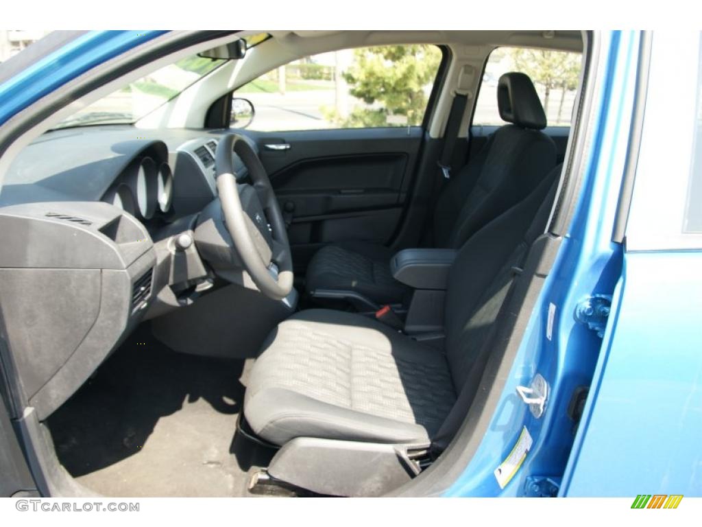 2008 Caliber SE - Surf Blue Pearl / Dark Slate Gray photo #8