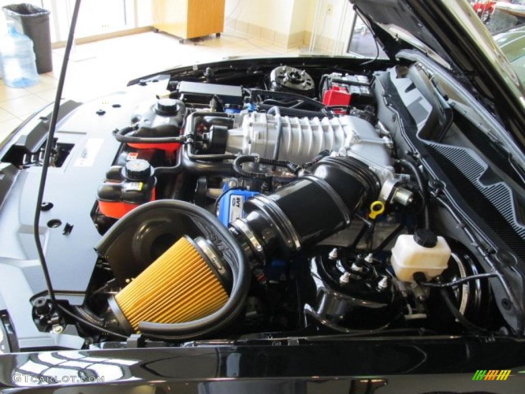 2012 Ford Mustang Shelby GT500 SVT Performance Package Convertible 5.4 Liter Supercharged DOHC 32-Valve Ti-VCT V8 Engine Photo #48547427