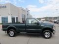 2008 Forest Green Metallic Ford F250 Super Duty XLT Regular Cab 4x4  photo #2