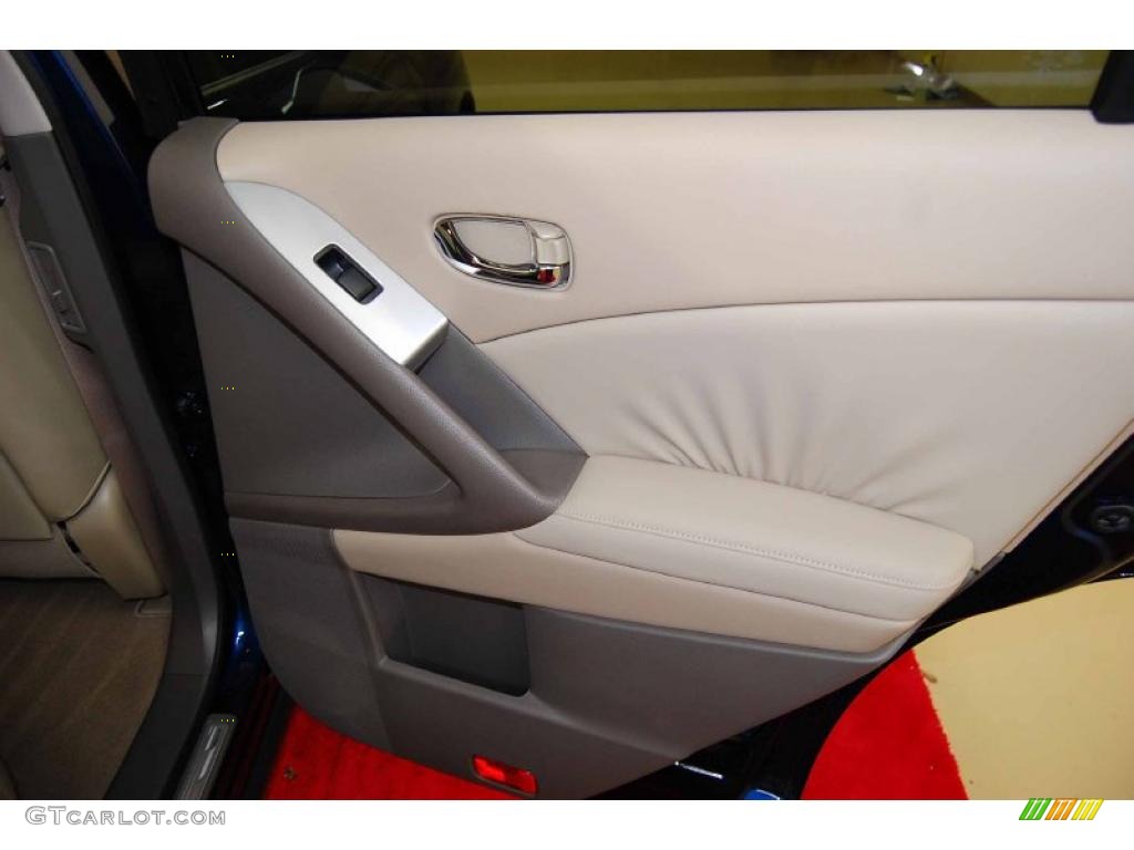 2010 Murano SL - Deep Sapphire Blue Metallic / Beige photo #16