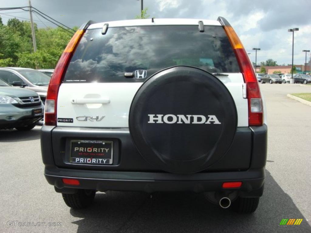 2003 CR-V EX 4WD - Taffeta White / Gray photo #5