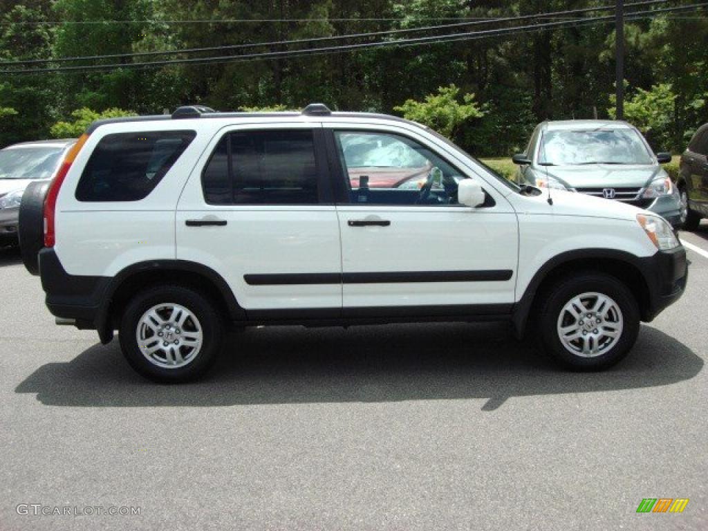 2003 CR-V EX 4WD - Taffeta White / Gray photo #7