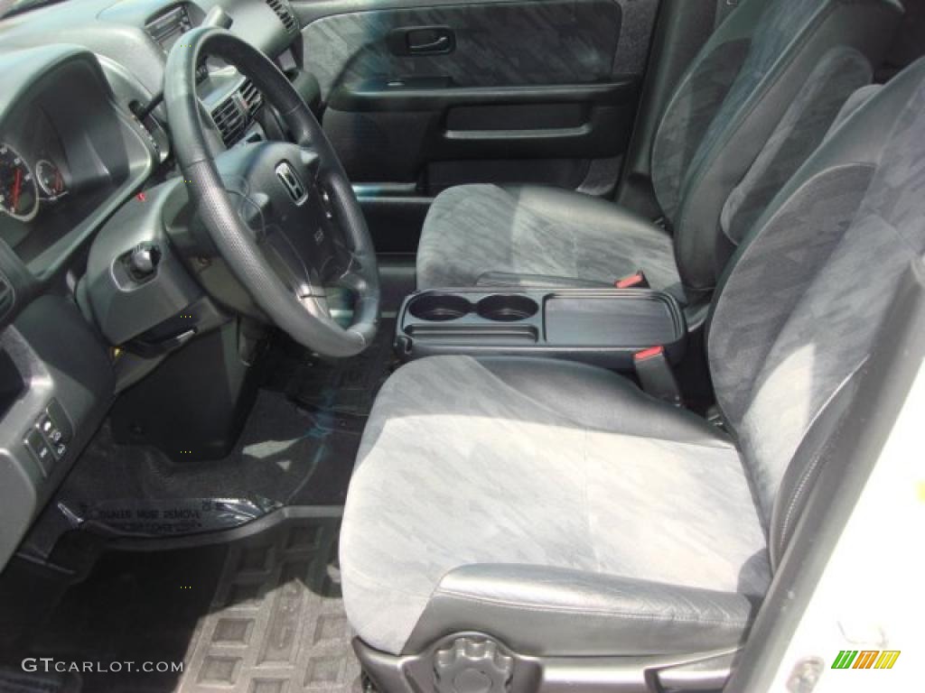 2003 CR-V EX 4WD - Taffeta White / Gray photo #10
