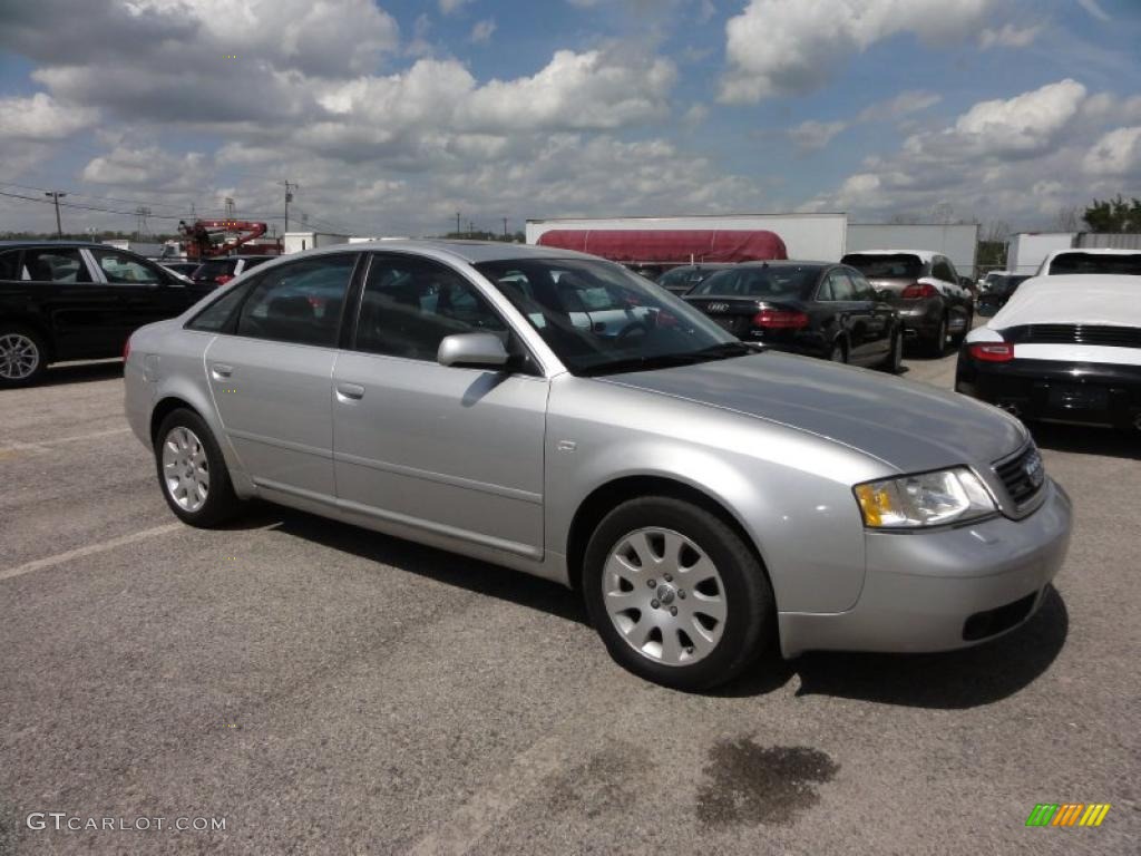 Light Silver Metallic 2001 Audi A6 2.8 quattro Sedan Exterior Photo #48550160