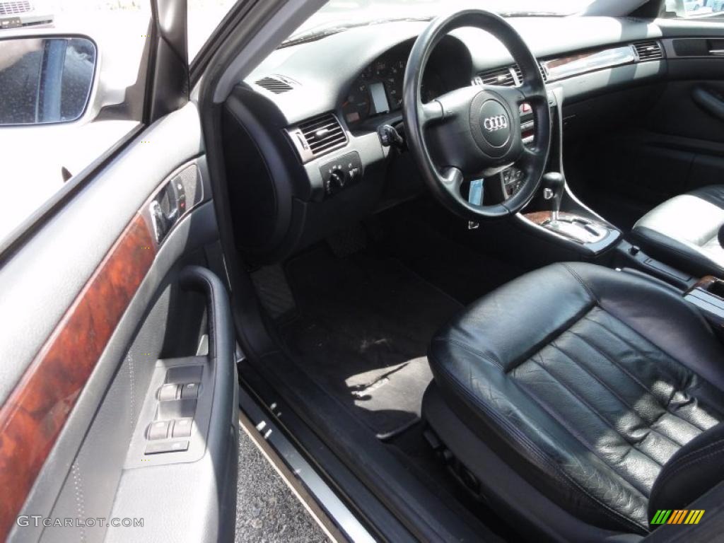 Onyx Interior 2001 Audi A6 2.8 quattro Sedan Photo #48550211