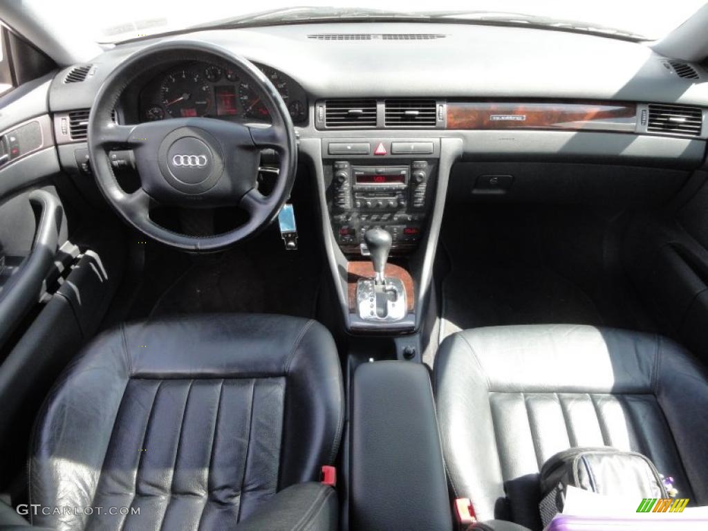 2001 Audi A6 2.8 quattro Sedan Onyx Dashboard Photo #48550322