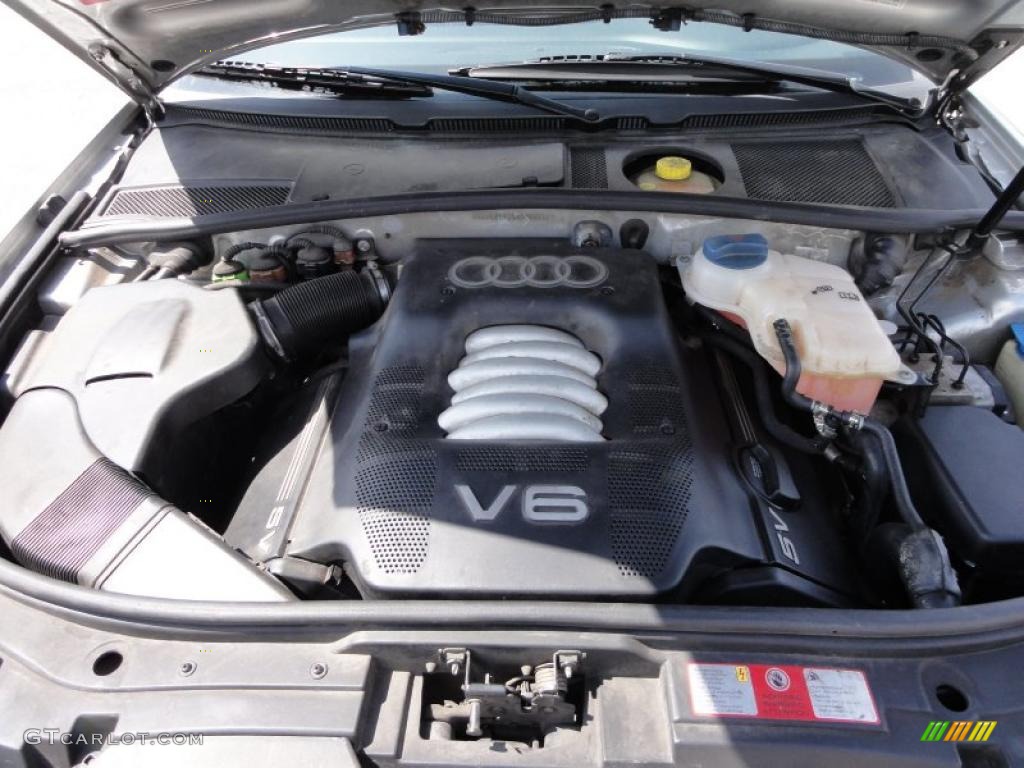 2001 Audi A6 2.8 quattro Sedan 2.8 Liter DOHC 30-Valve V6 Engine Photo #48550355