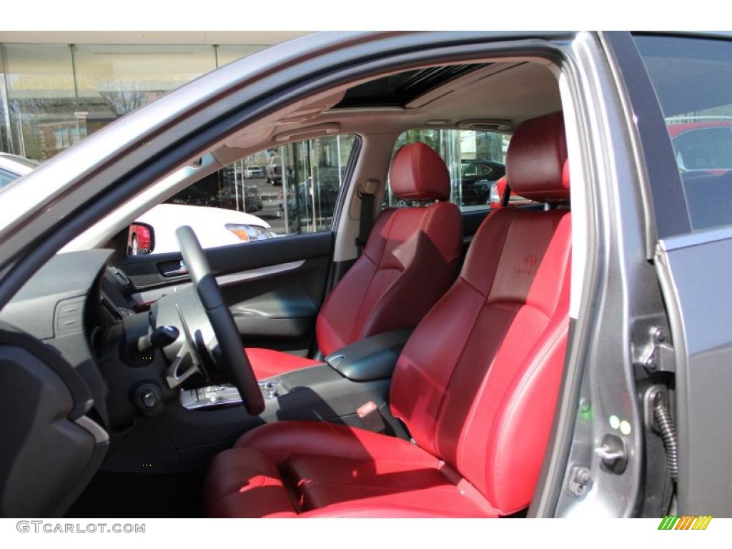 Monaco Red Interior 2010 Infiniti G  37 x S Anniversary Edition Sedan Photo #48550661