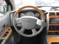 2009 Chrysler Aspen Dark Slate Gray/Light Slate Gray Interior Steering Wheel Photo