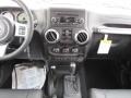 2011 Jeep Wrangler Unlimited Sahara 70th Anniversary 4x4 Controls