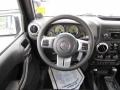 Black/Dark Olive Steering Wheel Photo for 2011 Jeep Wrangler Unlimited #48552521