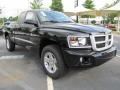 2011 Brilliant Black Crystal Pearl Dodge Dakota Big Horn Extended Cab  photo #4