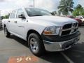 2011 Bright White Dodge Ram 1500 ST Crew Cab  photo #4