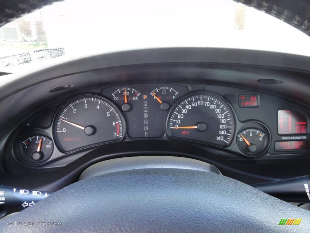 2003 Pontiac Bonneville SSEi Gauges Photo #48554639