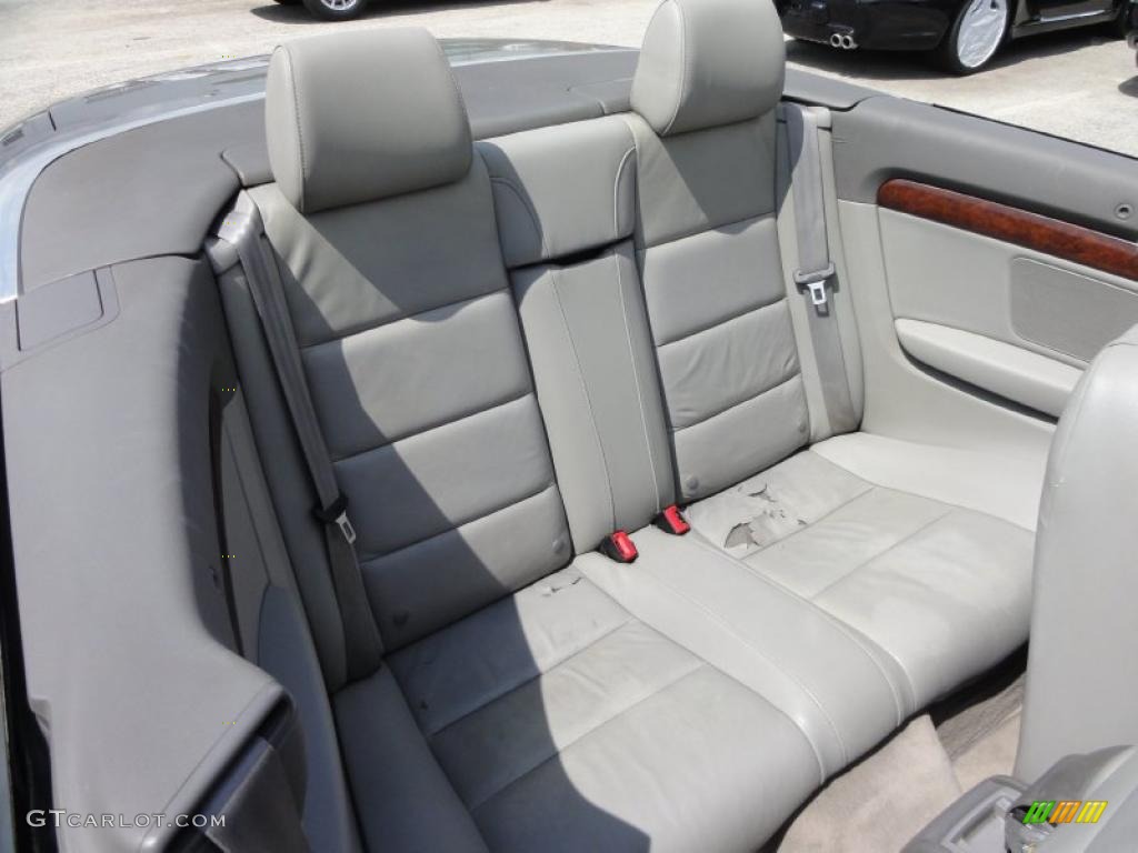 Platinum Interior 2003 Audi A4 3.0 Cabriolet Photo #48554897