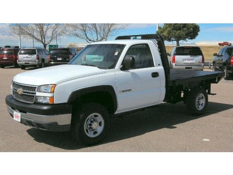 2005 Chevrolet Silverado 2500HD Work Truck Regular Cab Chassis Data, Info and Specs