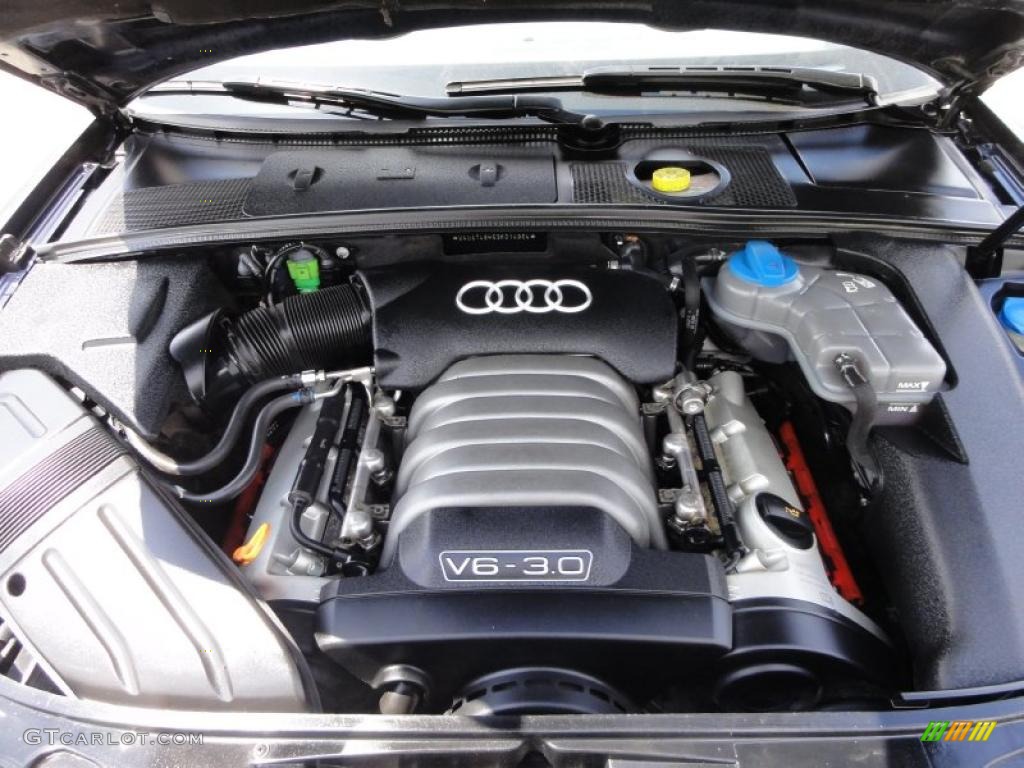 2003 Audi A4 3.0 Cabriolet 3.0 Liter DOHC 30-Valve V6 Engine Photo #48554990