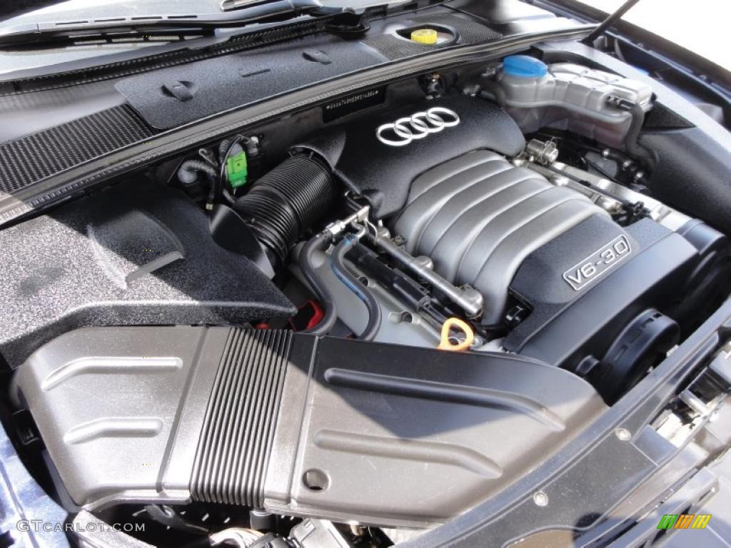 2003 Audi A4 3.0 Cabriolet 3.0 Liter DOHC 30-Valve V6 Engine Photo #48555008