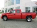 2010 Victory Red Chevrolet Silverado 1500 LS Extended Cab  photo #2