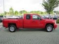 2010 Victory Red Chevrolet Silverado 1500 LS Extended Cab  photo #6