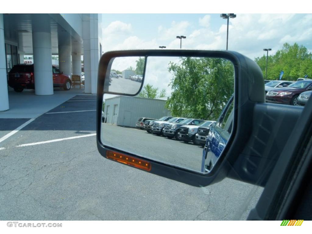 2011 F150 XLT SuperCrew - Blue Flame Metallic / Pale Adobe photo #37