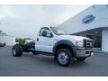 2006 Oxford White Ford F550 Super Duty XL Regular Cab 4x4 Chassis  photo #1