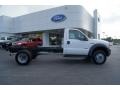 2006 Oxford White Ford F550 Super Duty XL Regular Cab 4x4 Chassis  photo #2