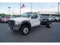 2006 Oxford White Ford F550 Super Duty XL Regular Cab 4x4 Chassis  photo #7