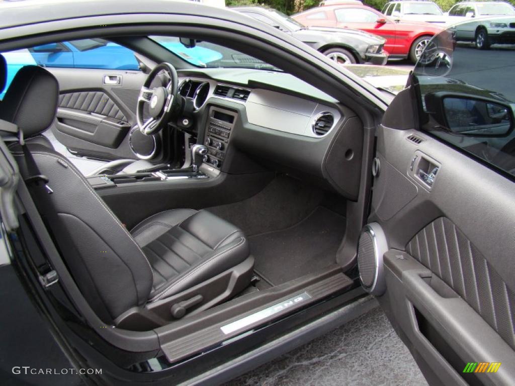 Charcoal Black Interior 2011 Ford Mustang GT Premium Coupe Photo #48557357