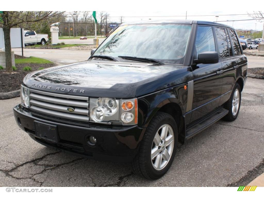 2005 Range Rover HSE - Java Black Pearl / Charcoal/Jet photo #2