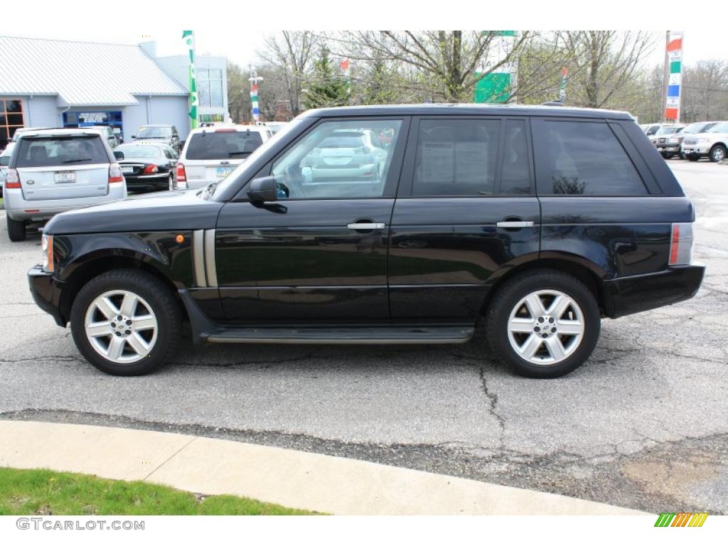 2005 Range Rover HSE - Java Black Pearl / Charcoal/Jet photo #3