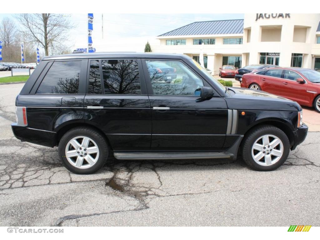 2005 Range Rover HSE - Java Black Pearl / Charcoal/Jet photo #7