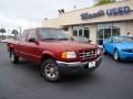 2001 Toreador Red Metallic Ford Ranger XLT SuperCab  photo #28