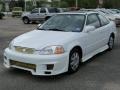 1997 Frost White Honda Civic EX Coupe  photo #2