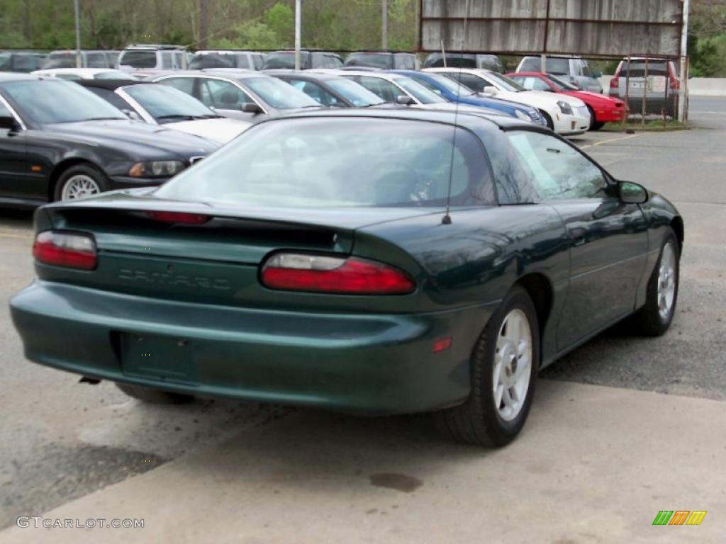 Polo Green Metallic 1996 Chevrolet Camaro Coupe Exterior Photo #48558572