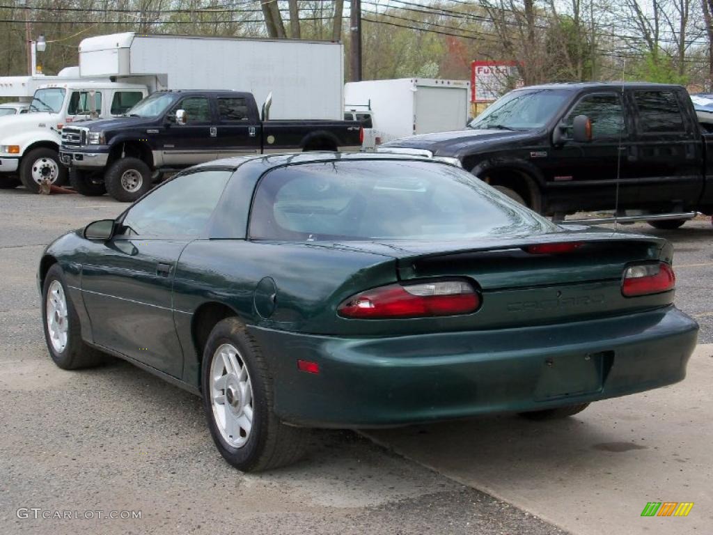 Polo Green Metallic 1996 Chevrolet Camaro Coupe Exterior Photo #48558581