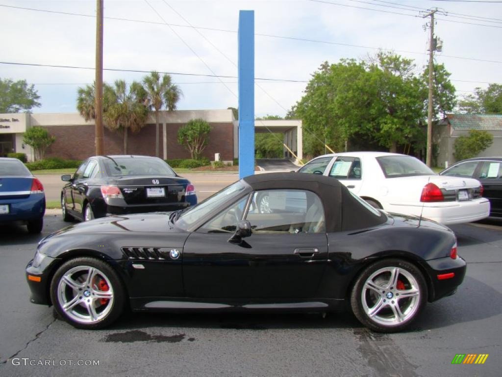 Jet Black 2001 BMW Z3 3.0i Roadster Exterior Photo #48558596
